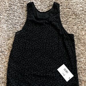 ZYIA NWT leopard tank